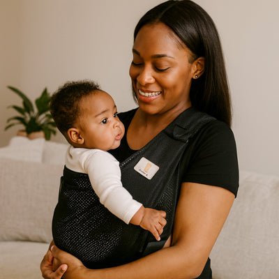 Echarpe de portage bebe Eloan™ noir