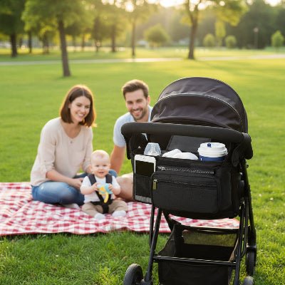 famille et sac a lange Modin™ noir