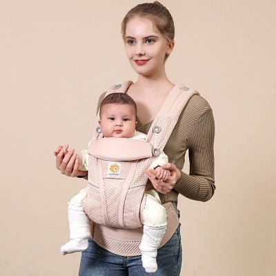 maman et Porte-bebe nouveau-né Bébinou™ rose