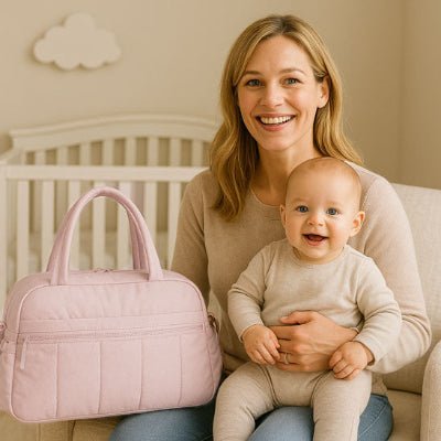 maman et bebe avec ÉléganceBag™