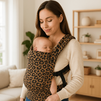 maman et porte bebe naissance flexibébé