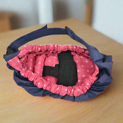 porte bebe en echarpe serenwrap™ rouge