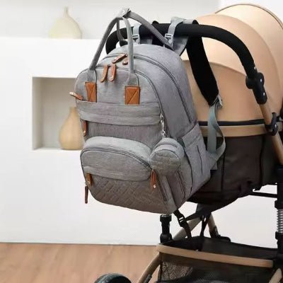Sac à dos à langer attache poussette