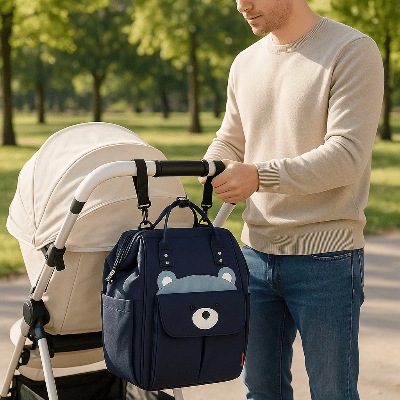 sac a dos sac a langer zenli™ suspendu