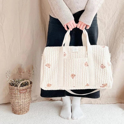 sac à langer bébé avec poignée confortable