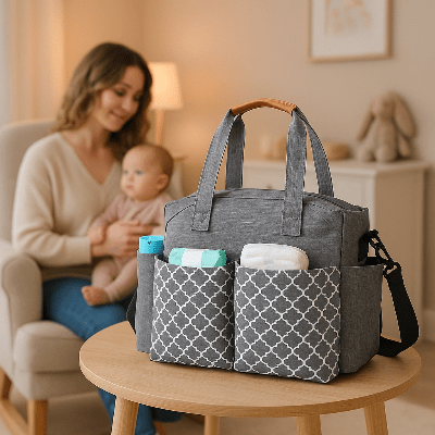 sac a langer bebello™ gris