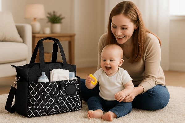 sac a langer bebello noir