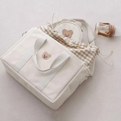 Sac à langer beige agreallure