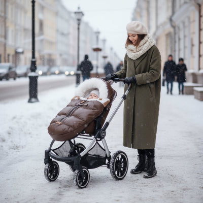 bebe dans chanceliere bebe calenchaud™ marron