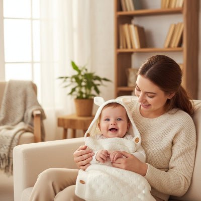 bebe dans nid d ange cosy Dreamo™ blanc