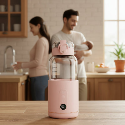 chauffe eau biberon nomade nomacalineo™ rose