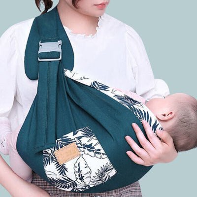 echarpe de portage sans noeud TendreLien™ et bebe endormi