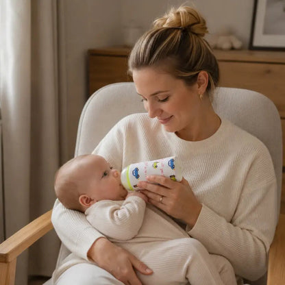 maman avec chauffe biberon voyage Nomélys™ voiture