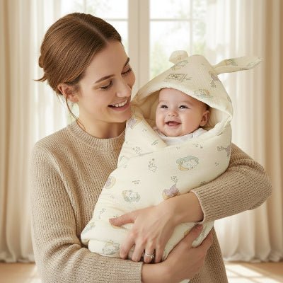 maman avec nid d ange Aurel™ petit éléphant