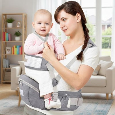 maman avec porte bebe hanche beleno™