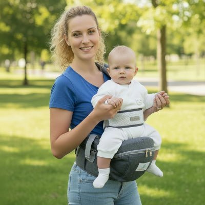 maman et porte bebe hanche beleno™