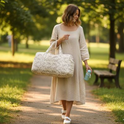 maman et sac à langer matelassé Tendéliana™