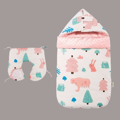 nid d'ange cosy hiver Calisson™ Éléphant