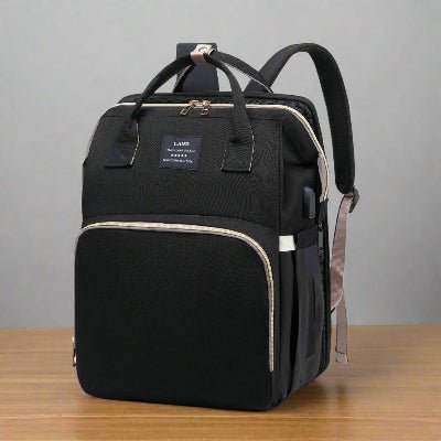 sac a dos lit bebe Mobaby™ noir