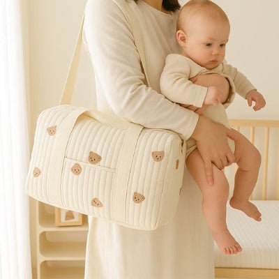 sac a langer gaze de coton Lunor leger