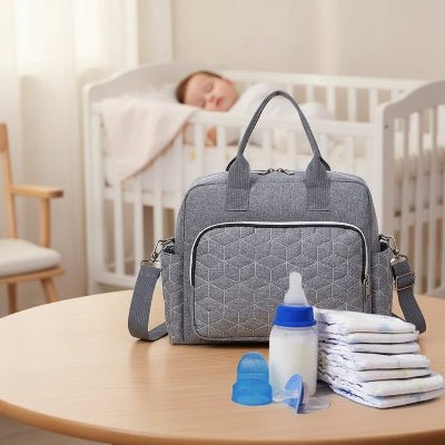 Sac à langer imperméable Olyne™ gris